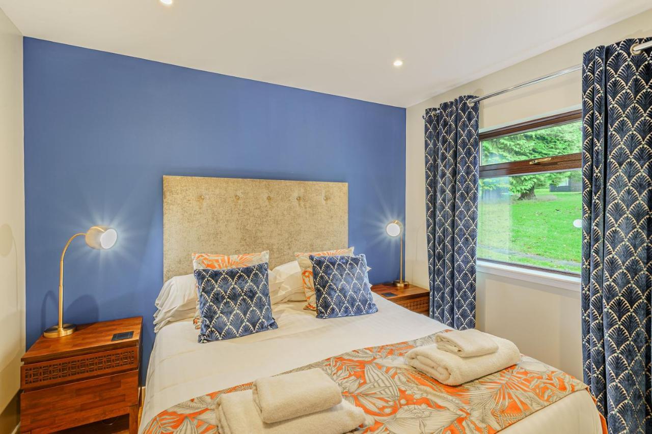 Birch Lodge 13 With Hot Tub Newton Stewart Eksteriør bilde